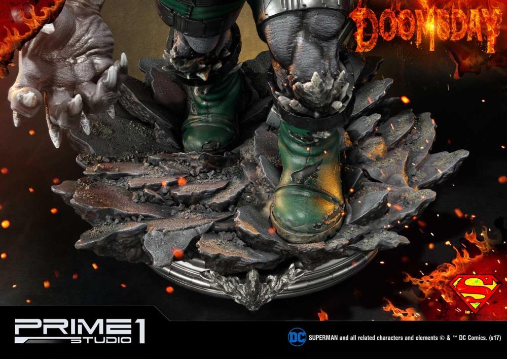 DC Comics Museum Masterline Doomsday Statue Gallery Image 11
