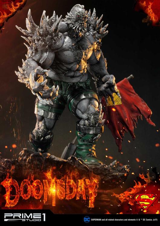 DC Comics Museum Masterline Doomsday Statue Gallery Image 6