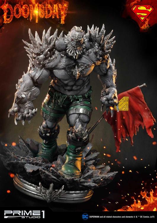 DC Comics Museum Masterline Doomsday Statue Gallery Image 3