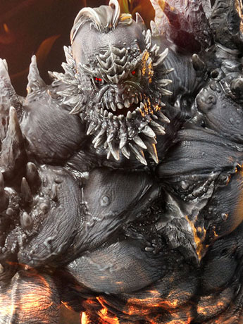 DC Comics Museum Masterline Doomsday Statue Gallery Image 2