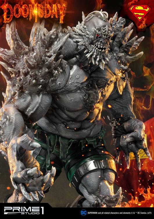 DC Comics Museum Masterline Doomsday Statue Gallery Image 7