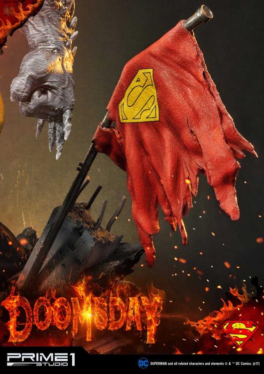 DC Comics Museum Masterline Doomsday Statue Gallery Image 10