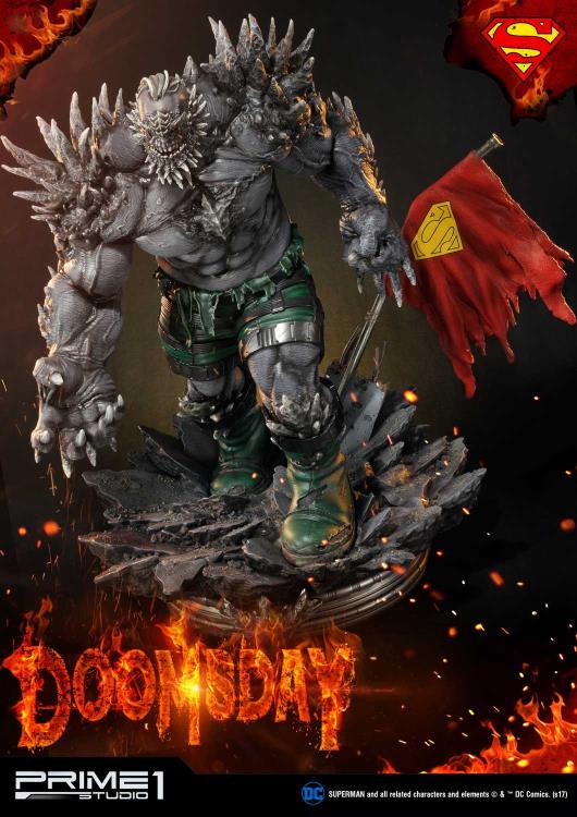 DC Comics Museum Masterline Doomsday Statue Gallery Image 5