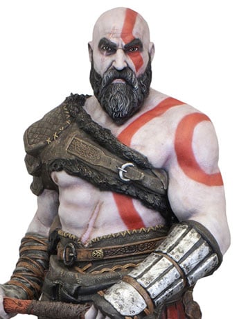 God of War Kratos Life-Size Foam Figure Gallery Image 2