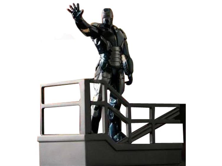Iron Man 3 Battlefield Collection 3" Figure - Hyper Velocity Suit "Shotgun" (Pre-Painted) Gallery Image 1