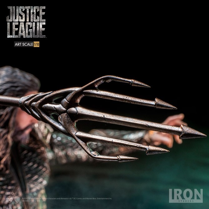 Justice League Aquaman 1/10 Art Scale Statue Gallery Image 12