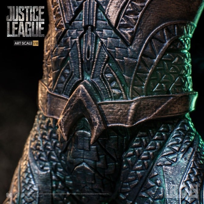 Justice League Aquaman 1/10 Art Scale Statue Gallery Image 9