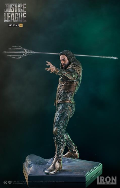 Justice League Aquaman 1/10 Art Scale Statue Gallery Image 3