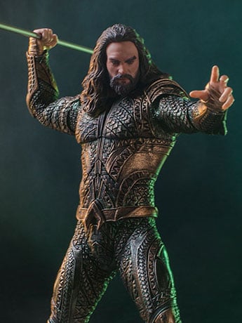 Justice League Aquaman 1/10 Art Scale Statue Gallery Image 2