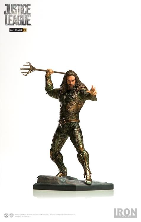 Justice League Aquaman 1/10 Art Scale Statue Gallery Image 4