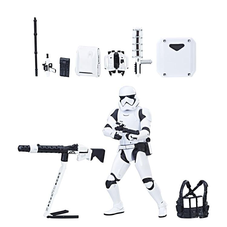 Star Wars: The Black Series 6" First Order Stormtrooper With Gear (The Last Jedi) Exclusive Gallery Image 3