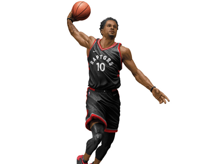 NBA Sportspicks Series 32 DeMar Derozan (Toronto Raptors) Gallery Image 1