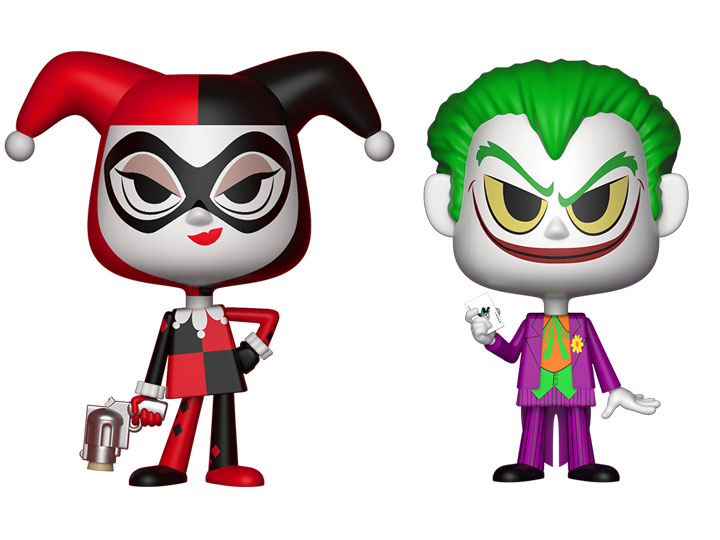 DC Super Heroes Vynl. Harley Quinn + The Joker Gallery Image 1