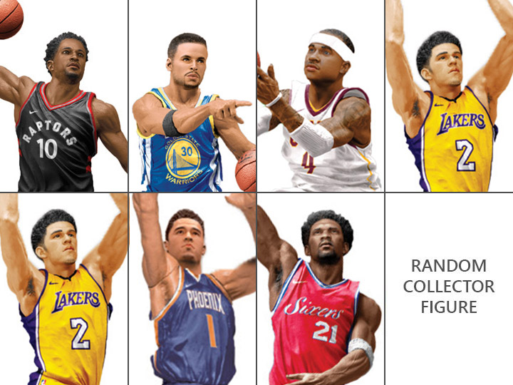 NBA Sportspicks Series 32 Case of 8 (With Collector Figure) Gallery Image 1
