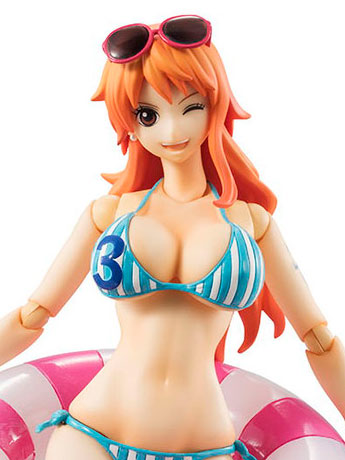 One Piece Variable Action Heroes Nami (Summer Vacation) Gallery Image 2