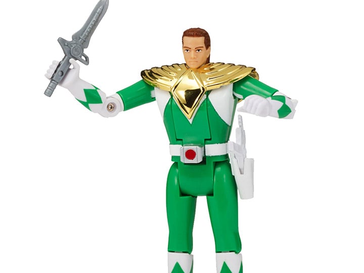 Mighty Morphin Power Rangers Legacy Green Ranger Head Morph Figure