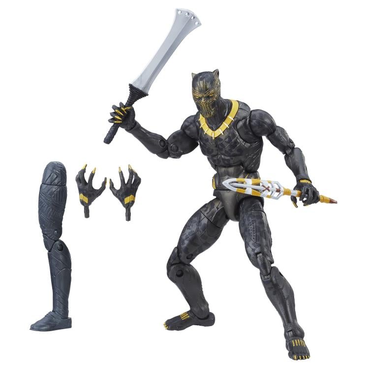 Black Panther Marvel Legends Wave 1 Set of 6 Figures (Okoye BAF) Gallery Image 5