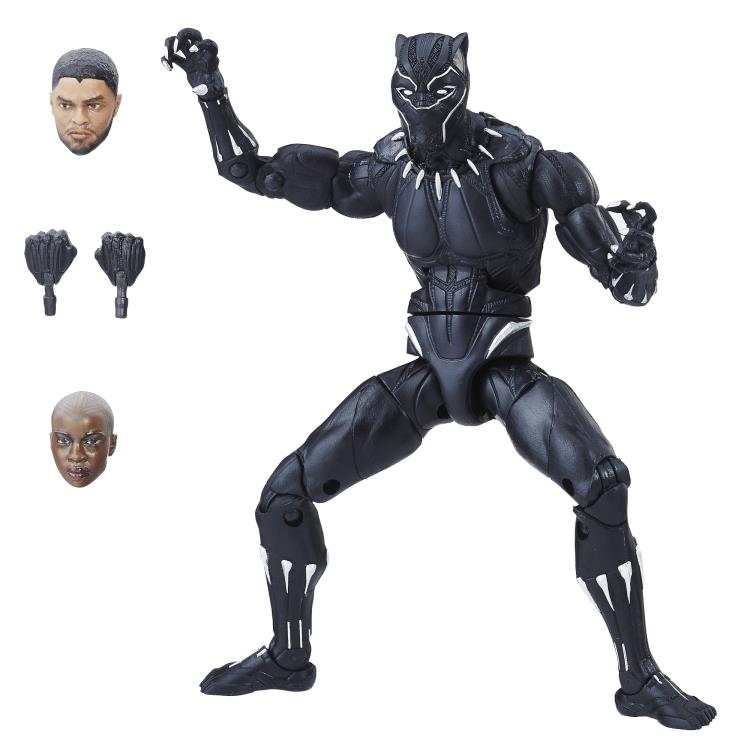 Black Panther Marvel Legends Wave 1 Set of 6 Figures (Okoye BAF) Gallery Image 3