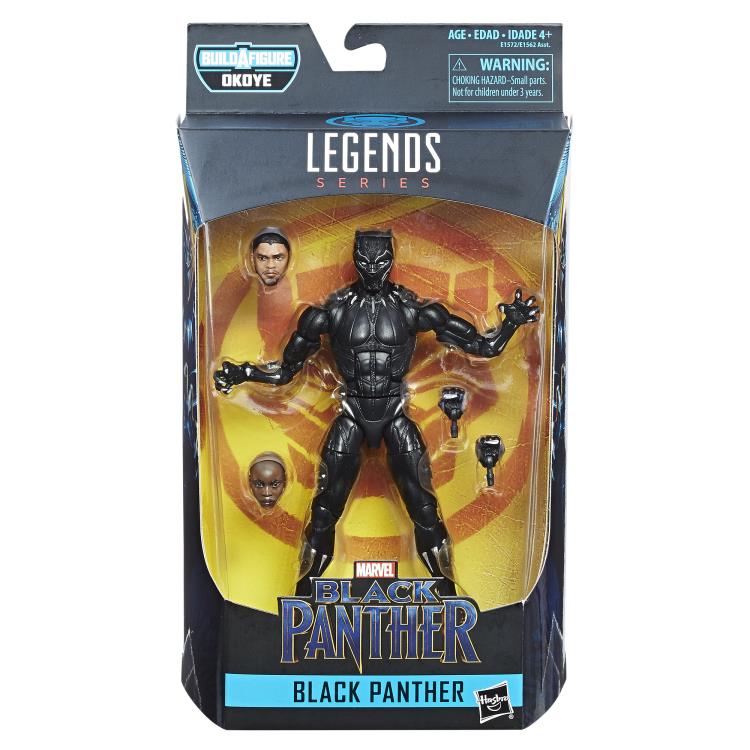 Black Panther Marvel Legends Wave 1 Set of 6 Figures (Okoye BAF) Gallery Image 4
