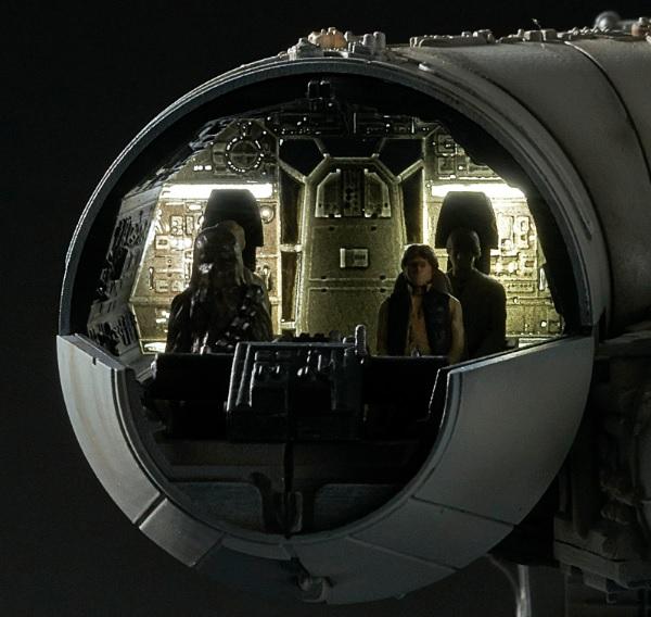 Star Wars: A New Hope PG Millennium Falcon Model 1/72 Scale Kit Gallery Image 8