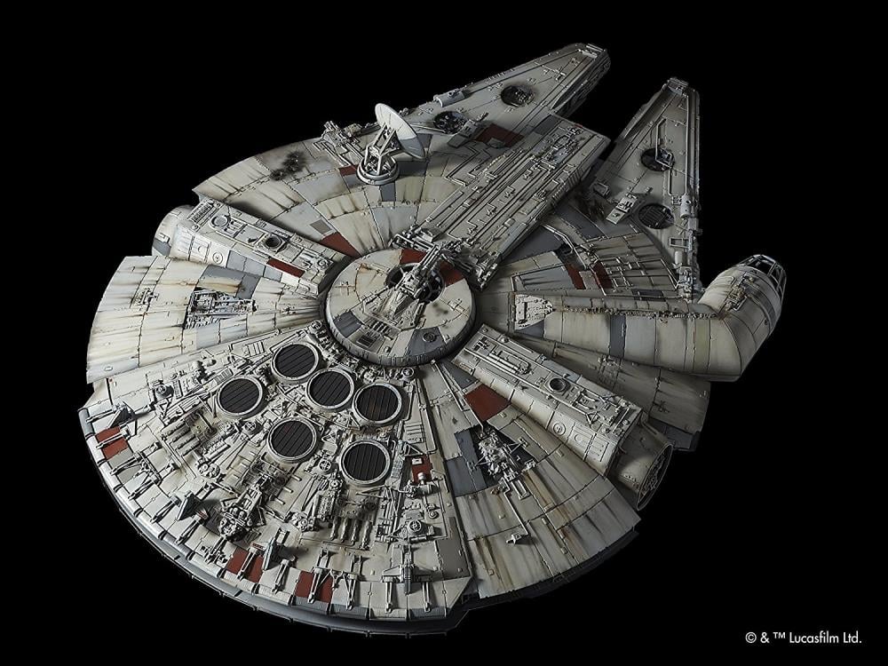 Star Wars: A New Hope PG Millennium Falcon Model 1/72 Scale Kit Gallery Image 3