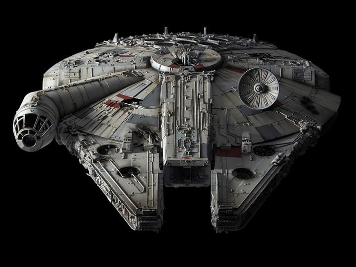 Star Wars: A New Hope PG Millennium Falcon Model 1/72 Scale Kit Gallery Image 1