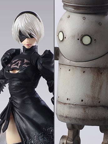 Nier: Automata Bring Arts 2B & Machine Lifeform Set Gallery Image 2