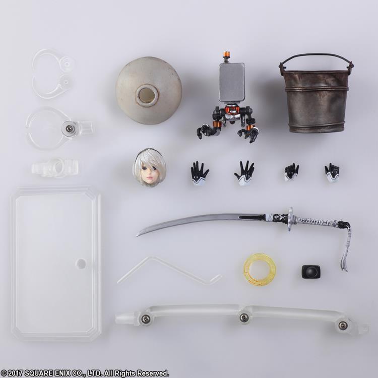 Nier: Automata Bring Arts 2B & Machine Lifeform Set Gallery Image 12