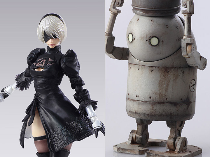 Nier: Automata Bring Arts 2B & Machine Lifeform Set Gallery Image 1
