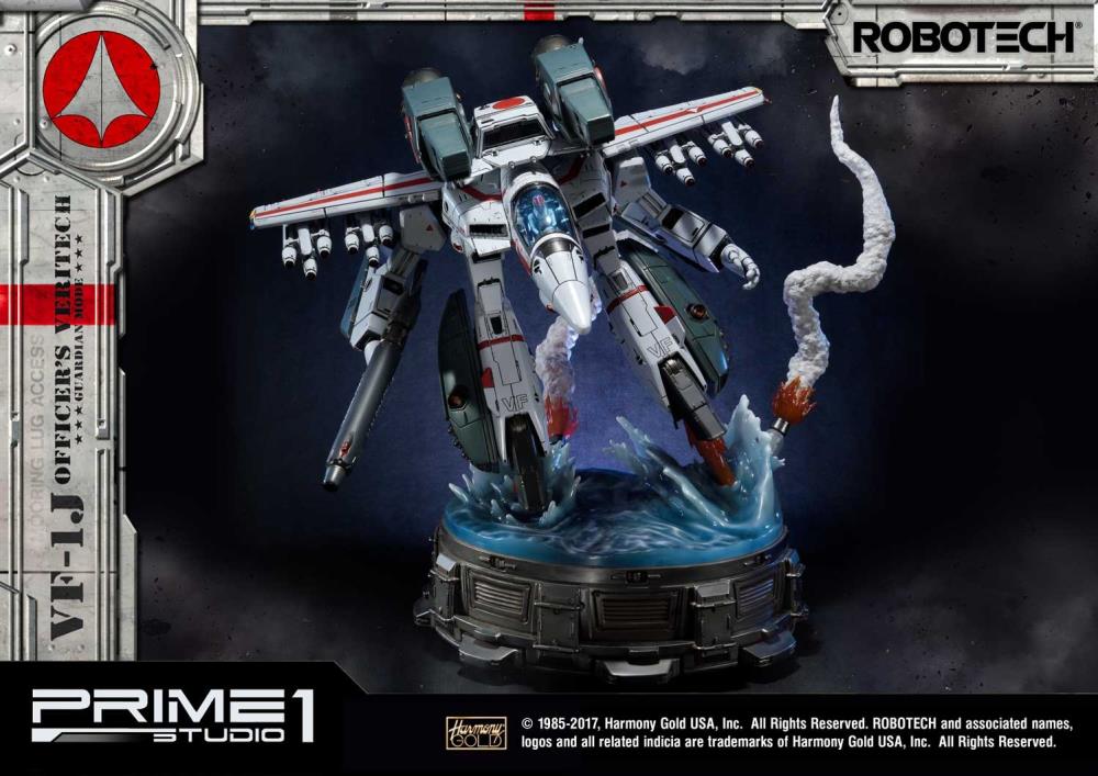 Robotech Premium Masterline VF-1J Officers Veritech (Guardian Mode) Statue Gallery Image 4