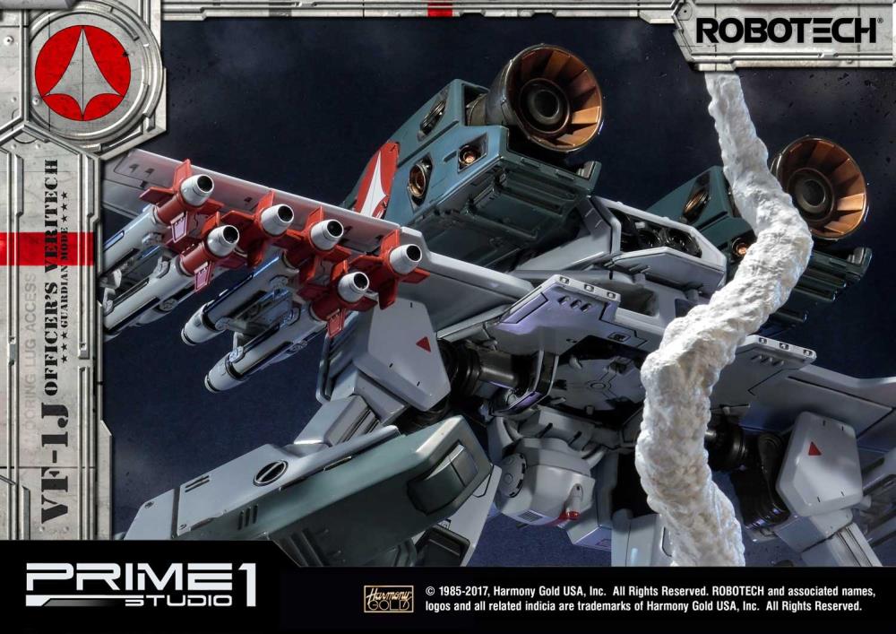 Robotech Premium Masterline VF-1J Officers Veritech (Guardian Mode) Statue Gallery Image 11
