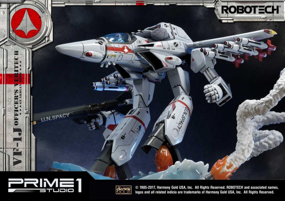 Robotech Premium Masterline VF-1J Officers Veritech (Guardian Mode) Statue Gallery Image 9