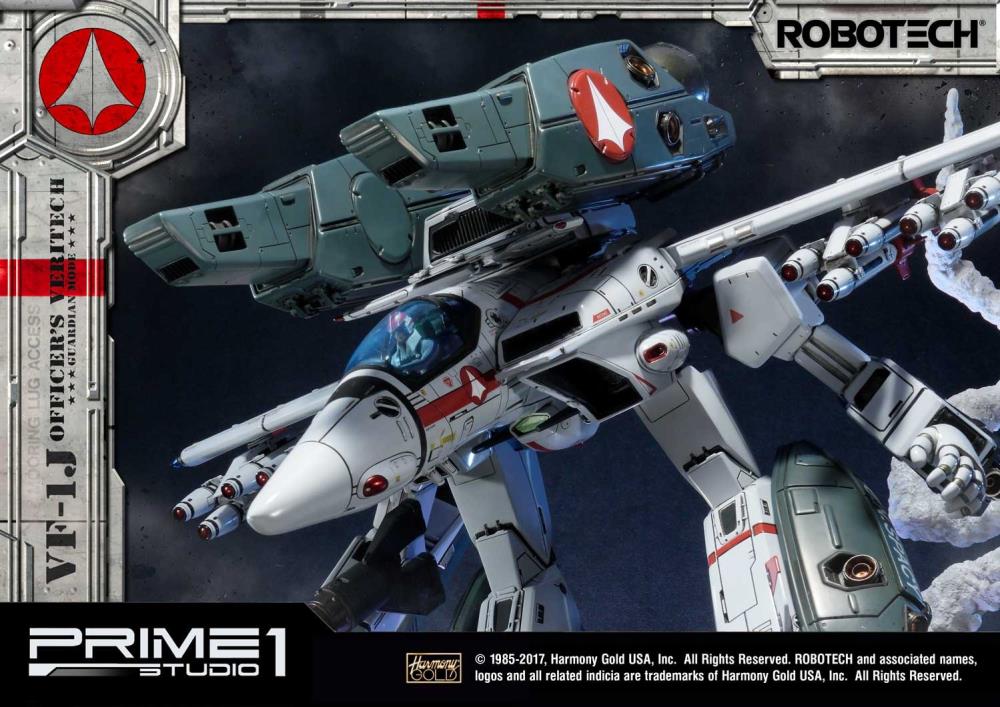 Robotech Premium Masterline VF-1J Officers Veritech (Guardian Mode) Statue Gallery Image 10