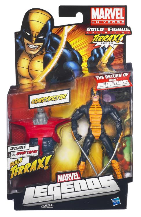 Marvel Legends Constrictor (Terrax BAF) Gallery Image 4