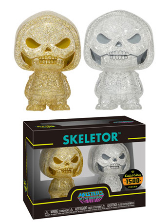 Masters of the Universe Hikari XS Skeletor (Gold & Silver)
