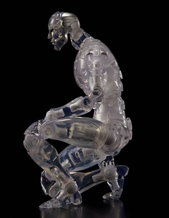 TOA Heavy Industries Synthetic Human (Clear) 1/12 Scale Figure SDCC 2017 Exclusive Gallery Image 6