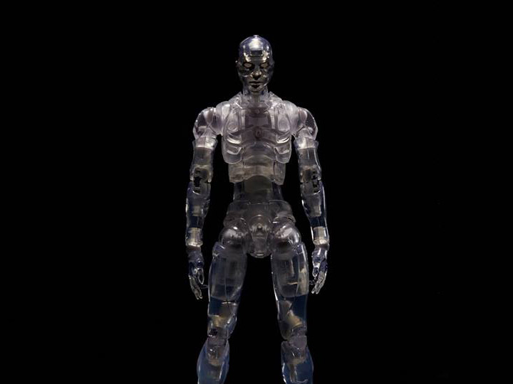 TOA Heavy Industries Synthetic Human (Clear) 1/12 Scale Figure SDCC 2017 Exclusive Gallery Image 1