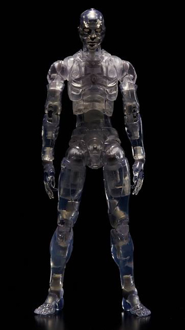 TOA Heavy Industries Synthetic Human (Clear) 1/12 Scale Figure SDCC 2017 Exclusive Gallery Image 4