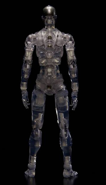 TOA Heavy Industries Synthetic Human (Clear) 1/12 Scale Figure SDCC 2017 Exclusive Gallery Image 3