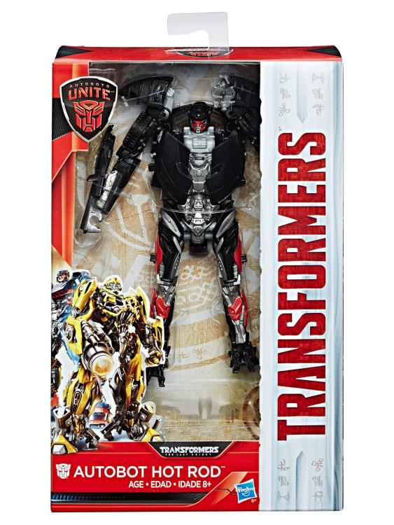 Transformers: The Last Knight Premier Edition Deluxe Autobot Hot Rod Exclusive Gallery Image 7