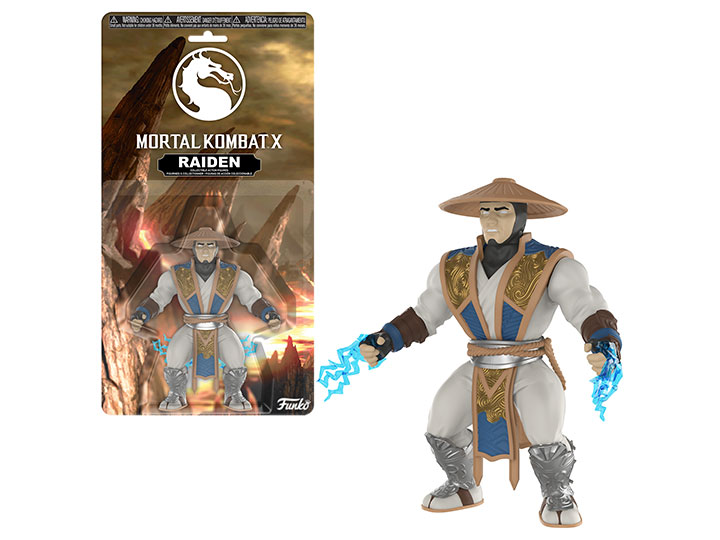 Mortal Kombat Raiden 5.50" Action Figure Gallery Image 1