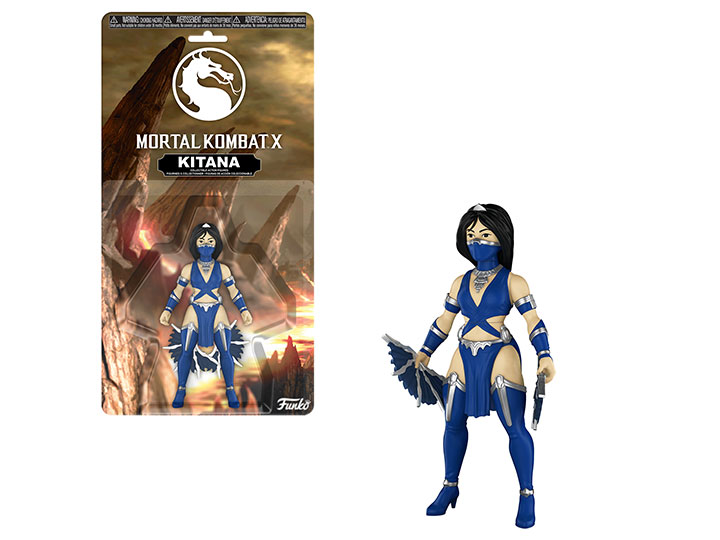 Mortal Kombat Kitana 5.50" Action Figure Gallery Image 1