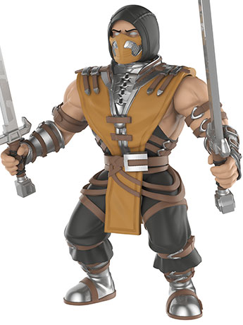 Mortal Kombat Scorpion 5.50" Action Figure Gallery Image 2