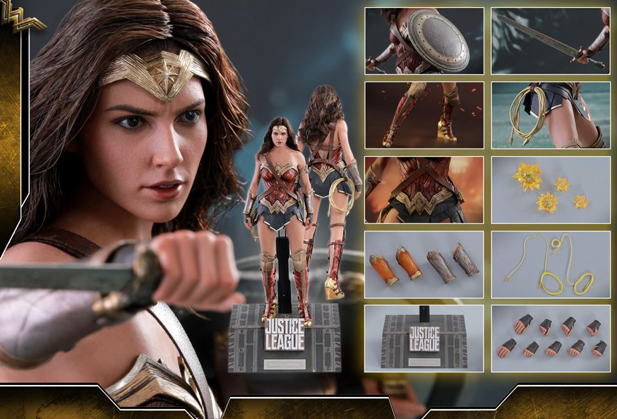 Justice League MMS450 Wonder Woman 1/6th Scale Collectible Figure Gallery Image 9