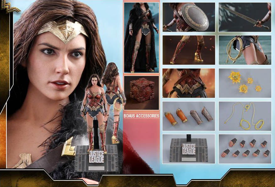 Justice League MMS451 Wonder Woman (Deluxe Ver.) 1/6th Scale Collectible Figure Gallery Image 14