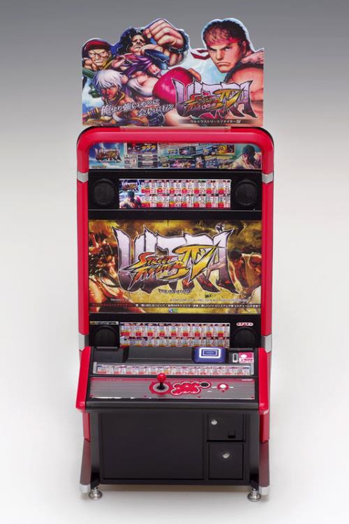 Ultra Street Fighter IV Vewlix 1/12 Scale Arcade Cabinet Model Kit Gallery Image 4