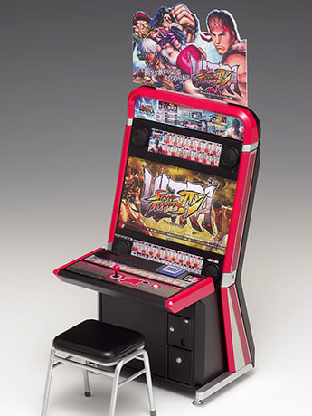 Ultra Street Fighter IV Vewlix 1/12 Scale Arcade Cabinet Model Kit Gallery Image 2