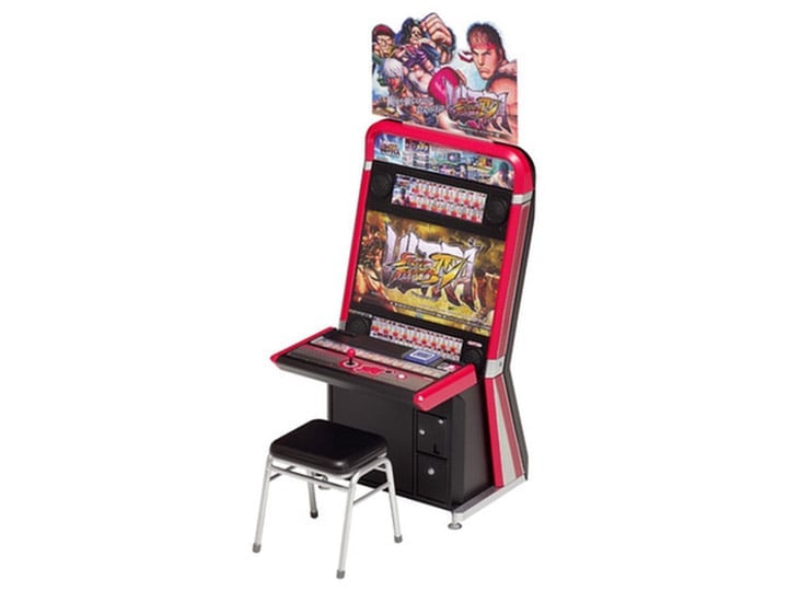 Ultra Street Fighter IV Vewlix 1/12 Scale Arcade Cabinet Model Kit Gallery Image 1