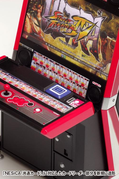 Ultra Street Fighter IV Vewlix 1/12 Scale Arcade Cabinet Model Kit Gallery Image 5