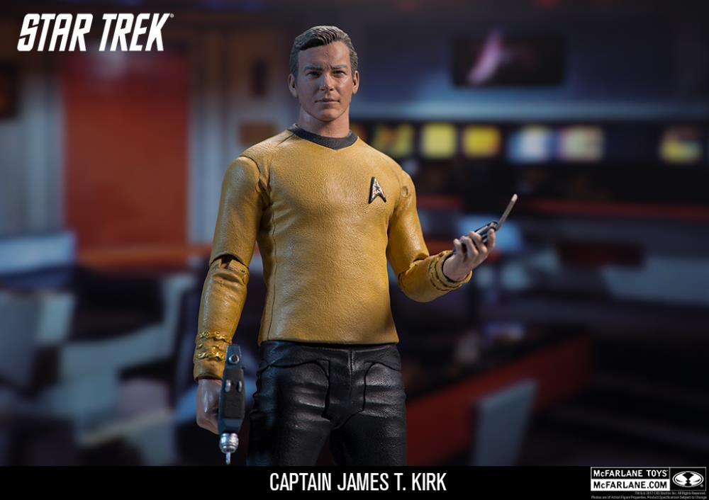 Star Trek Captain James T. Kirk Action Figure Gallery Image 5
